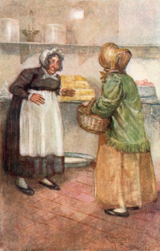 Illustratie voor Northanger Abbey door Jane Austen door Arthur Wallis Mills
