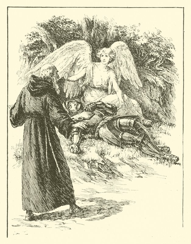 Sir Guyon, de kampioen van ridderlijkheid door Arthur George Walker