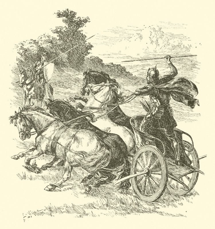 De avonturen van Sir Artegall, De paarden van de sultan door Arthur George Walker