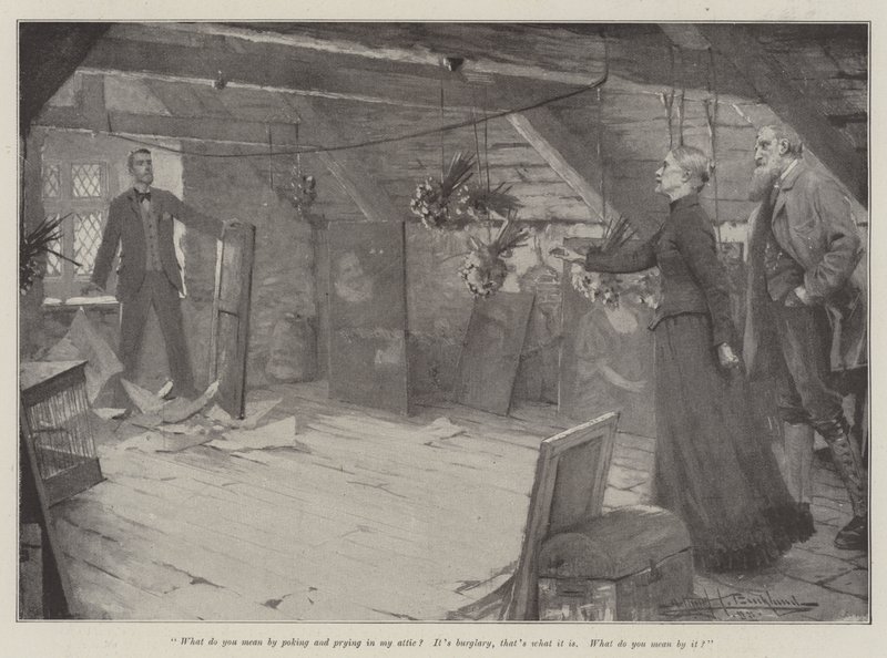Een kwestie van geweten, door E Nesbit door Arthur Herbert Buckland
