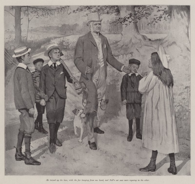 De Vosjacht, door E Nesbit door Arthur Herbert Buckland