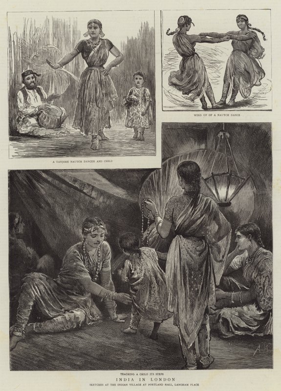 India in Londen door Arthur Hopkins