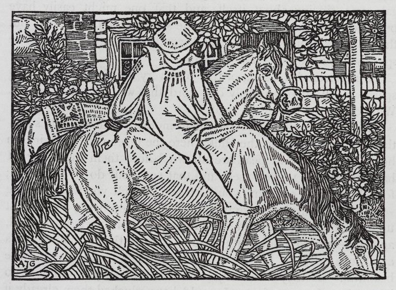 Hans Christian Andersen: De naburige families door Arthur Joseph Gaskin