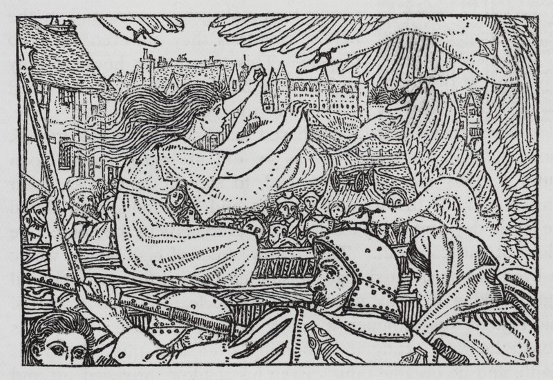 Hans Christian Andersen: De wilde zwanen door Arthur Joseph Gaskin