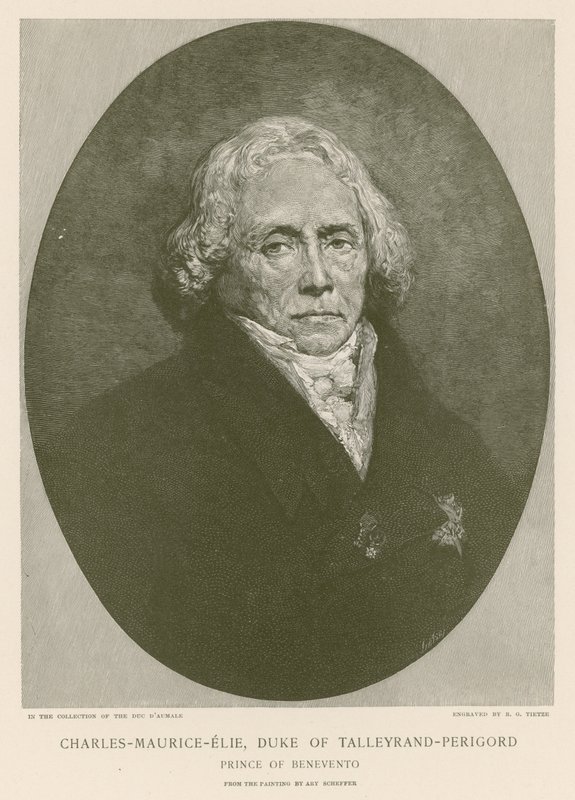 Charles Maurice de Talleyrand-Perigord door Ary Scheffer
