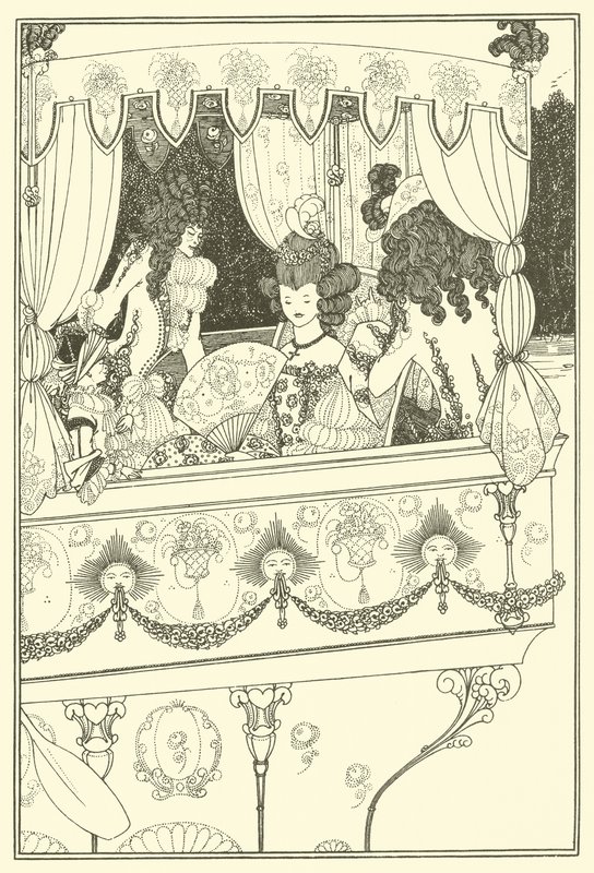 De Barge door Aubrey (after) Beardsley