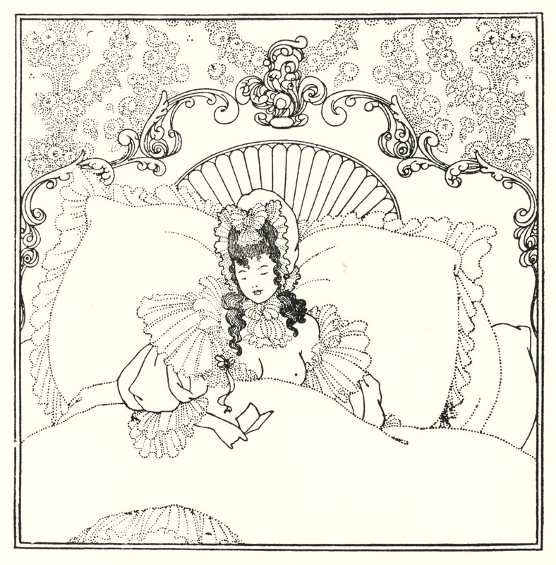 De Liefdesbrief door Aubrey (after) Beardsley