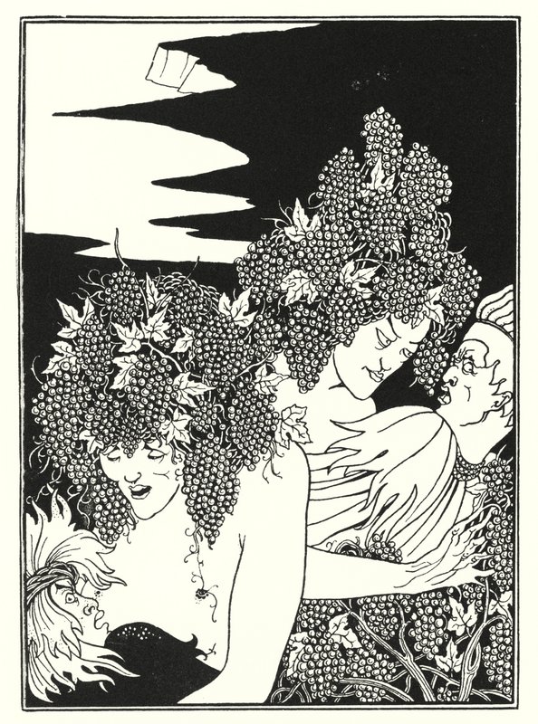 De Valstrik van de Oogst (gravure) door Aubrey (after) Beardsley