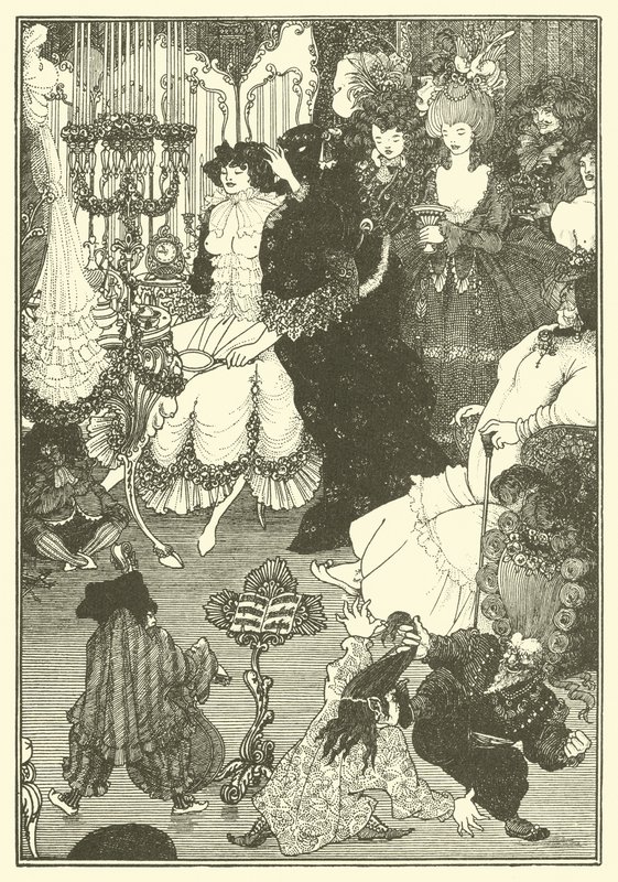 Het toilet van Helena door Aubrey (after) Beardsley