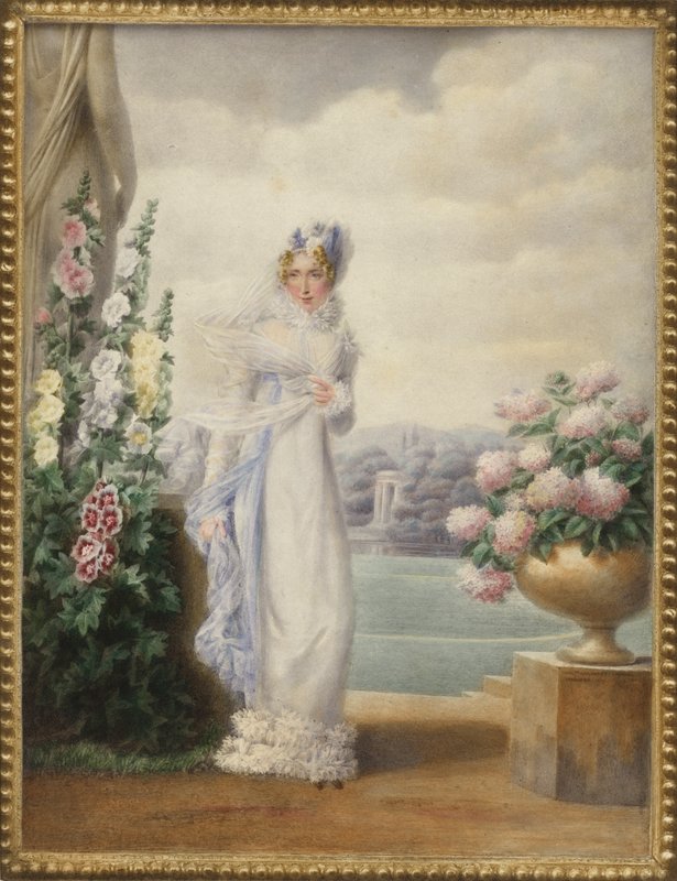 Portret van Koningin Hortense van Nederland door Auguste Simon Garneray