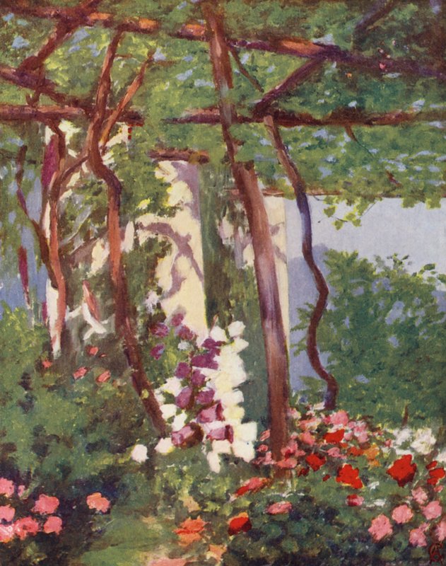 Tuin, Villa Palumbo, Ravello door Augustine Fitzgerald