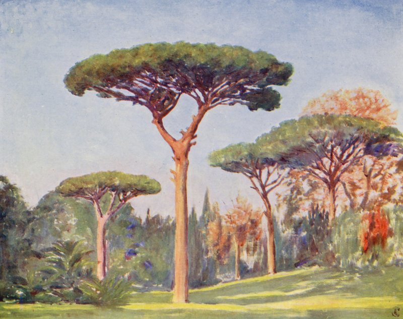 Rotsdennen, Villa Floridiana door Augustine Fitzgerald