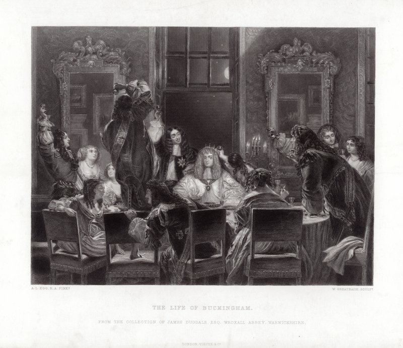 George Villiers, Hertog van Buckingham door Augustus Leopold Egg