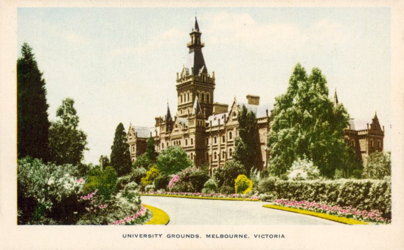 Universiteitsterreinen, Melbourne, Victoria, Australië door Australian Photographer