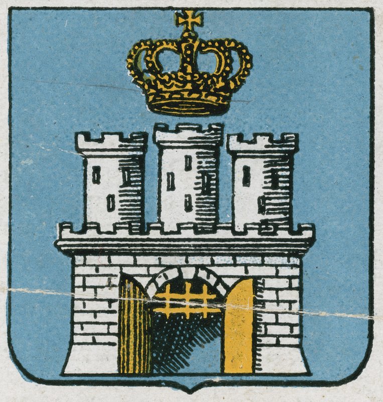 Wapen van Grodek (Horodok), Oekraïne door Austrian School