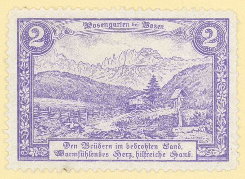 Rosengarten, nabij Bozen, Oostenrijk door Austrian School