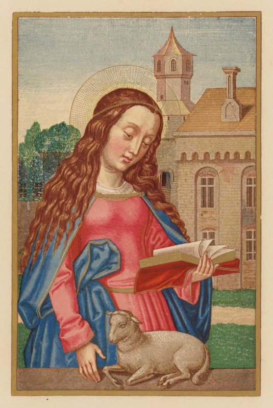 S Agnes door Austrian School