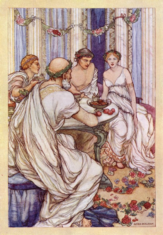 John Keats: Lamia door Averil Mary Burleigh