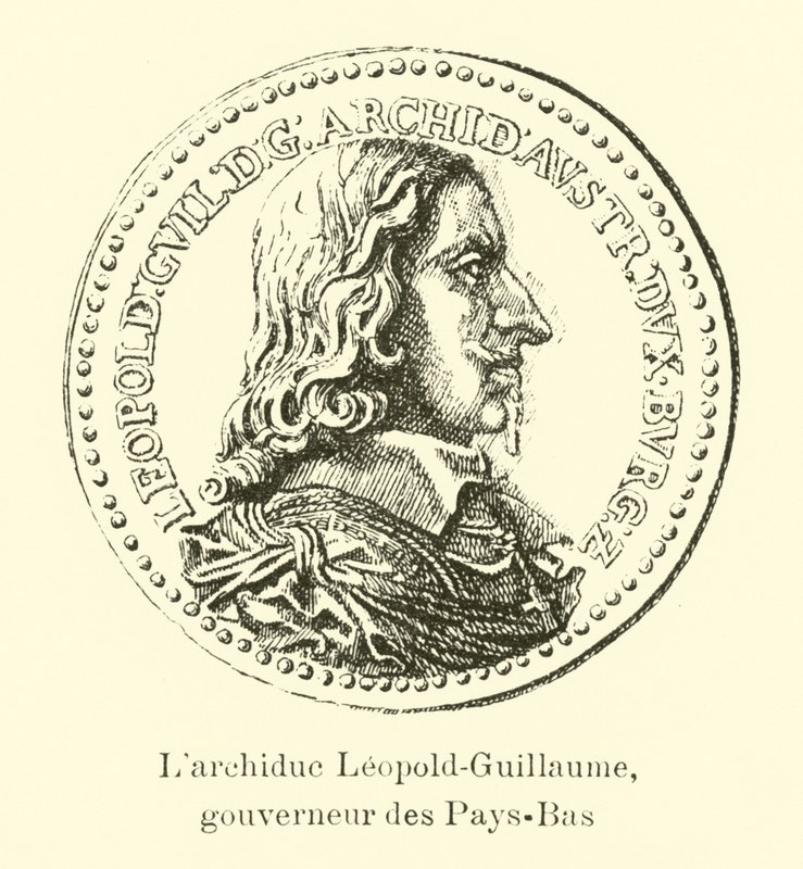 Aartshertog Leopold Willem van Oostenrijk, landvoogd van de Nederlanden door Belgian School