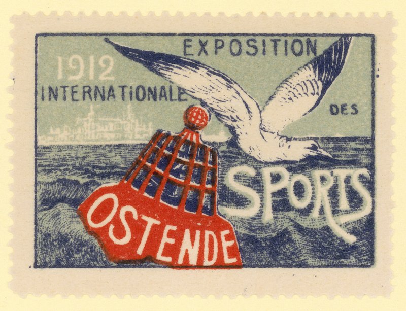 Internationale Sporttentoonstelling, Oostende, België, 1912 door Belgian School