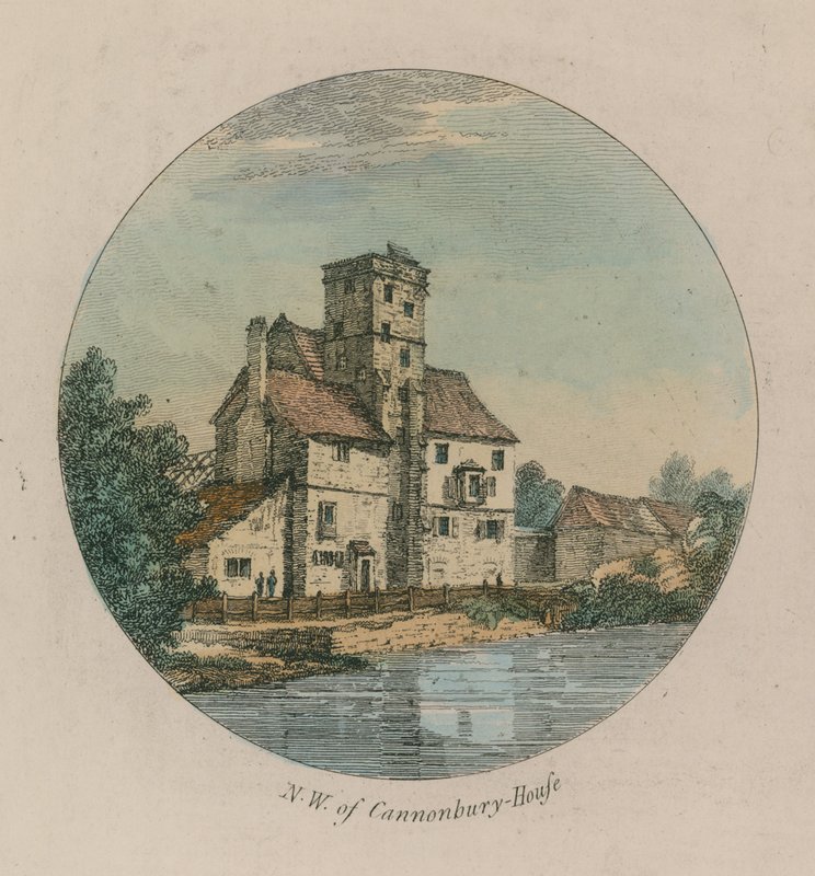 Noordwest van Canonbury House, Islington door Benjamin Green