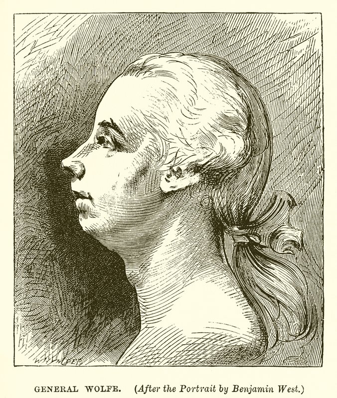 Generaal Wolfe door Benjamin West