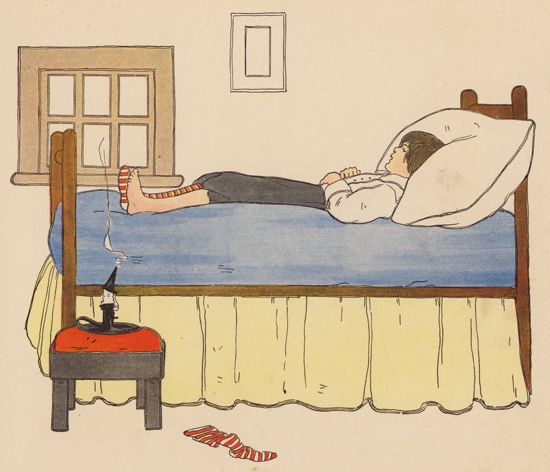 Kinderversje: Diddle Diddle Dumpling door Blanche Fisher Wright
