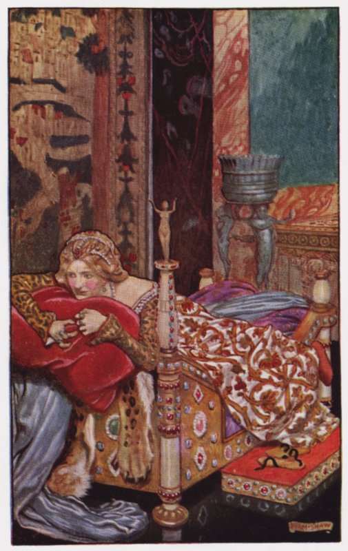Illustratie voor The Cloister and The Hearth door Charles Reade door Byam (after) Shaw