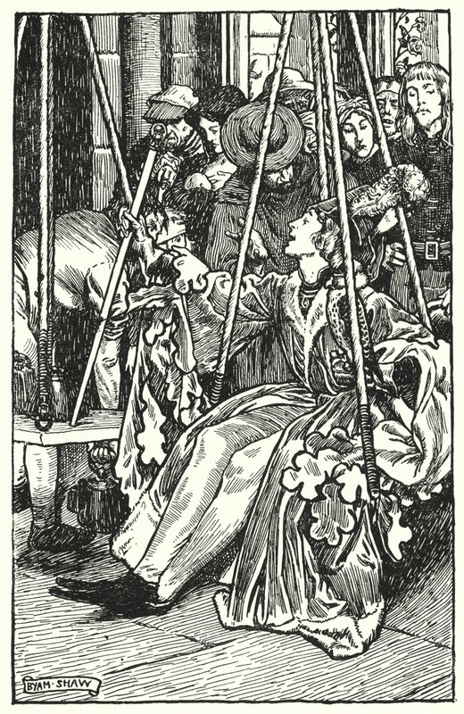 Illustratie voor The Cloister and The Hearth door Charles Reade door Byam (after) Shaw