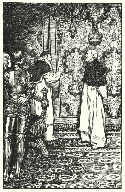 Illustratie voor The Cloister and The Hearth door Charles Reade door Byam (after) Shaw