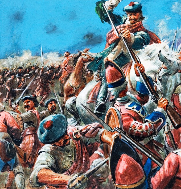 De Slag bij Culloden door C.L. Doughty