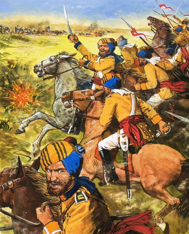 De ondergang van een rijk: Oorlog in de Punjab door C.L. Doughty