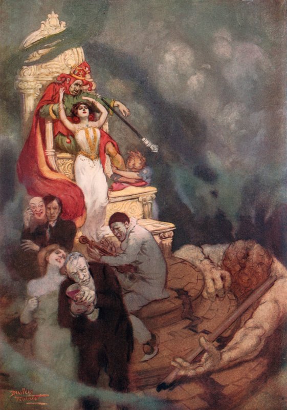 De Dood Van Arbeid door C. Dudley (after) Tennant