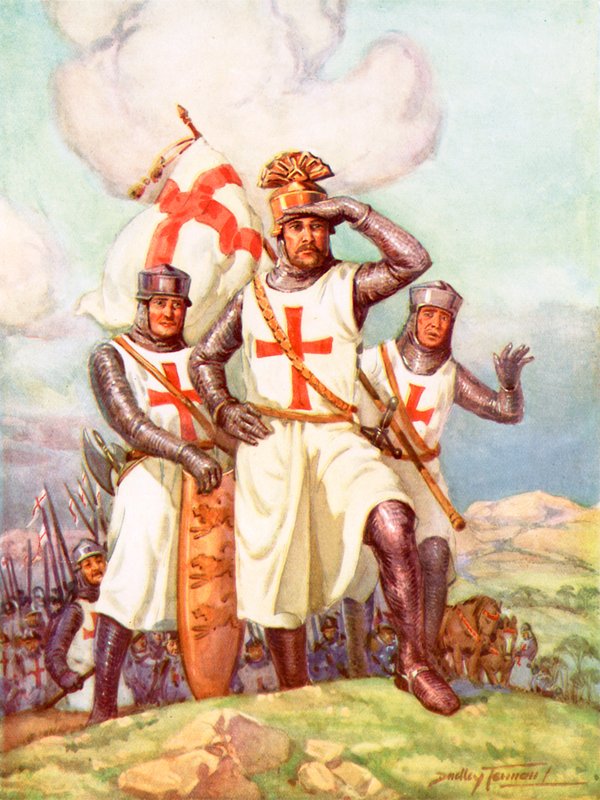 De leeuwenhartige koning in het Heilige Land door C. Dudley Tennant