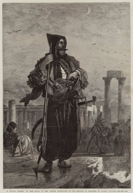 Een Syrische Gowass door Carl Haag