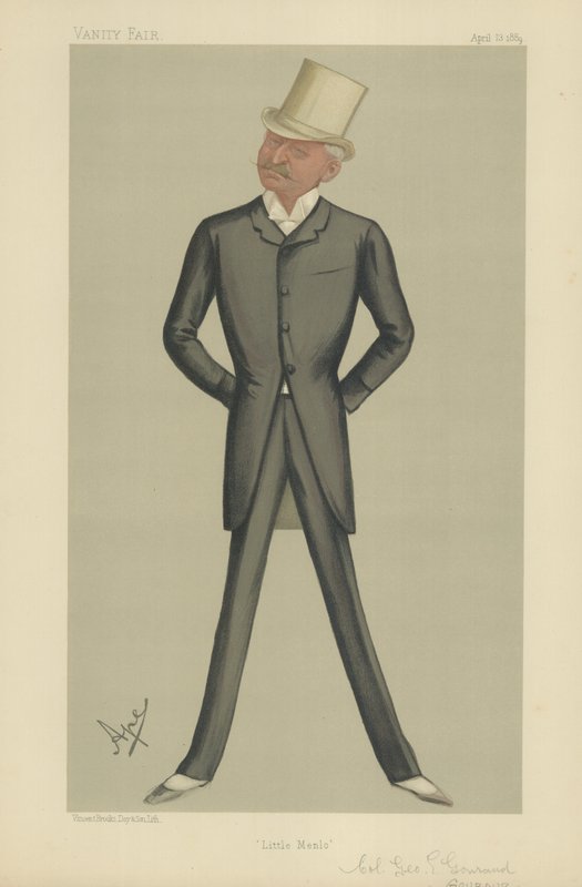 Kolonel George E Gouraud door Carlo Pellegrini