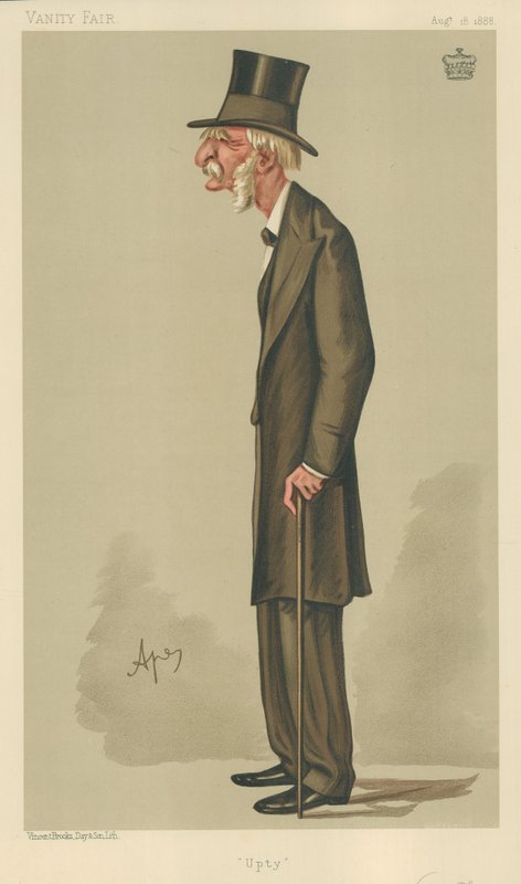 Generaal Burggraaf Templetown, Upty, 18 augustus 1888, Vanity Fair cartoon door Carlo Pellegrini