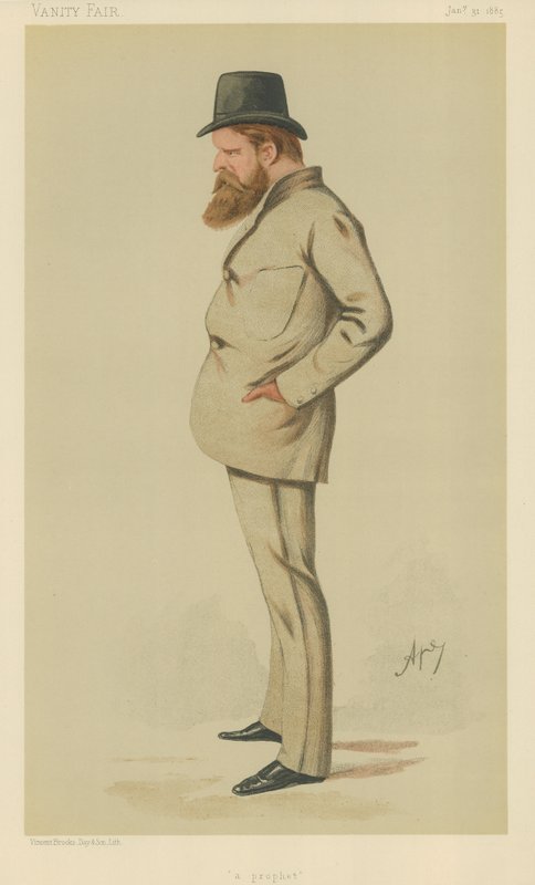 Mr Wilfrid Scawen Blunt door Carlo Pellegrini