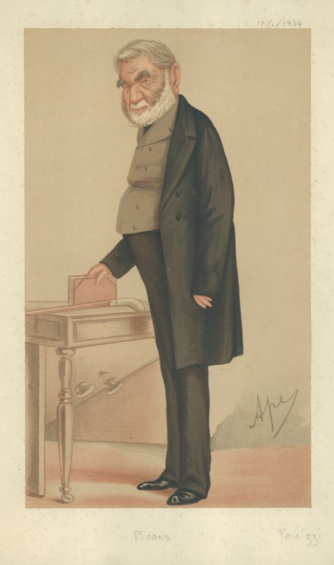 Sir Anthony Panizzi door Carlo Pellegrini