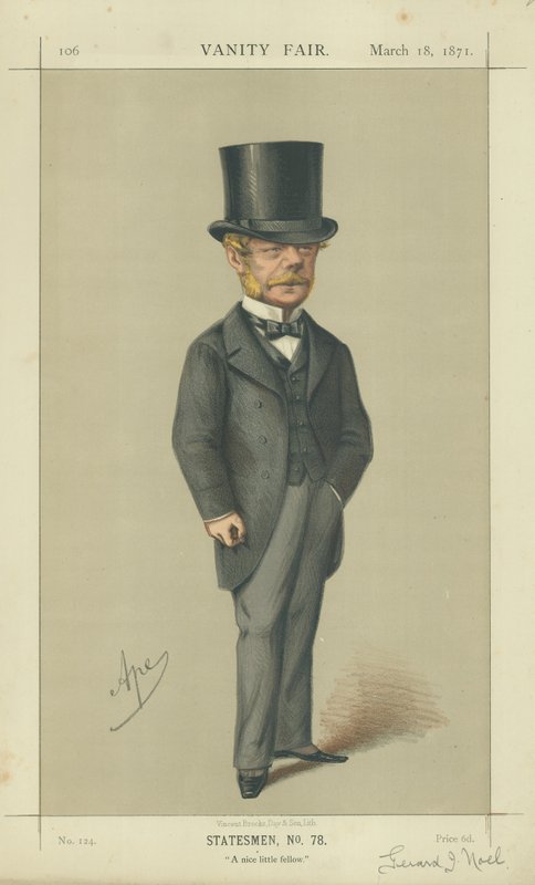 De Eerwaarde Gerard James Noel door Carlo Pellegrini