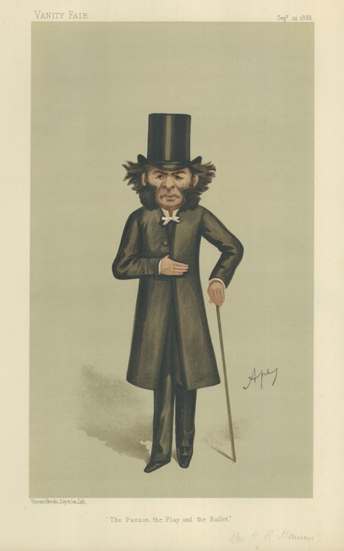 De Eerwaarde Hugh Reginald Howeis door Carlo Pellegrini