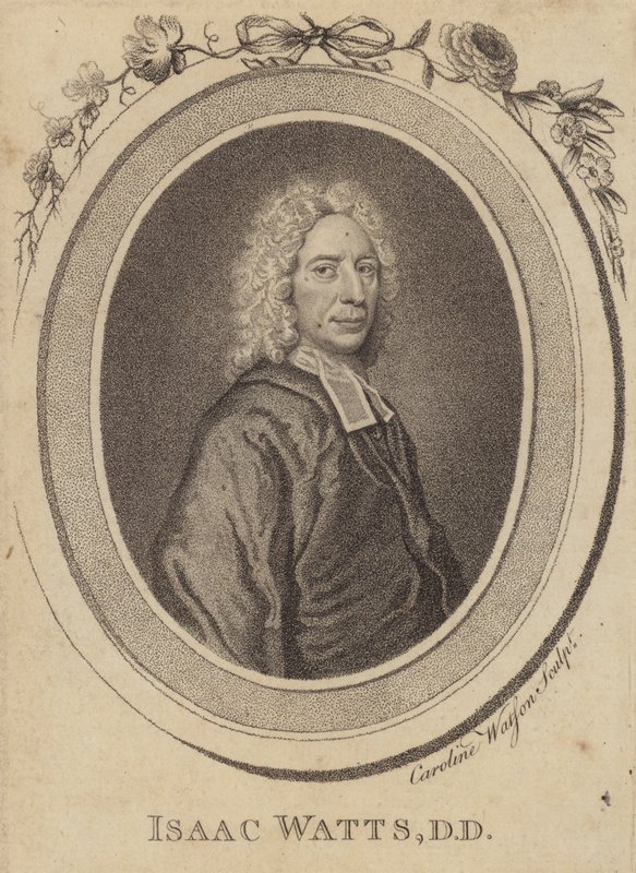 Isaac Watts, Engelse christelijke predikant, hymneschrijver en theoloog door Caroline Watson