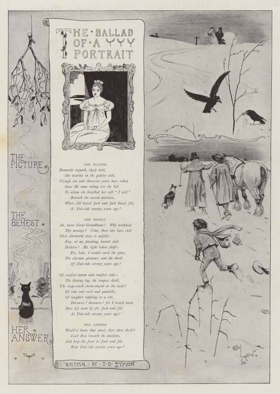 De Ballade van een Portret door Cecil Charles Windsor Aldin