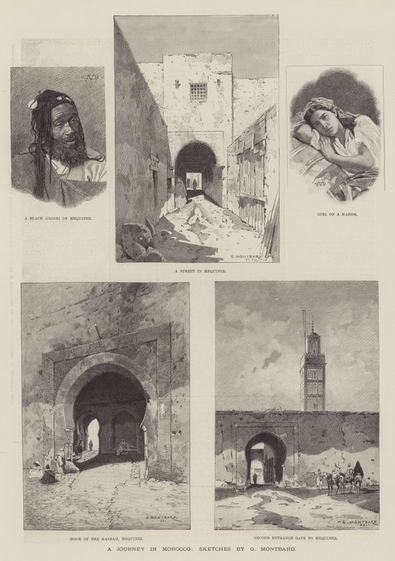 Een reis in Marokko door Charles Auguste Loye