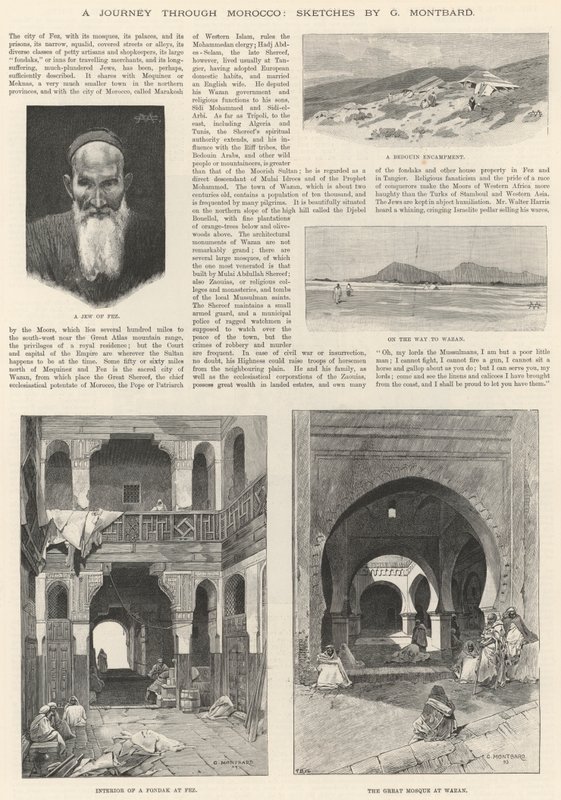 Een reis door Marokko door Charles Auguste Loye