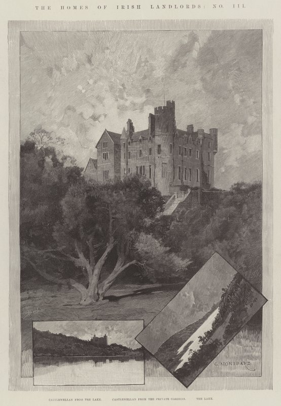 Castlewellan door Charles Auguste Loye