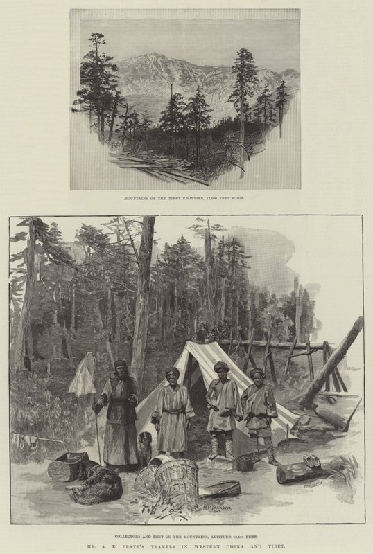 De Reizen van Mr A E Pratt in West-China en Tibet door Charles Auguste Loye