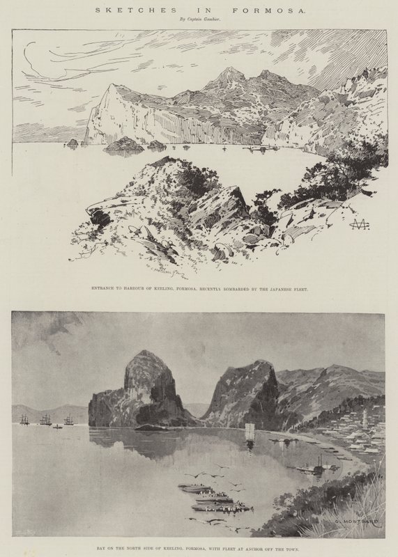 Schetsen in Formosa door Charles Auguste Loye