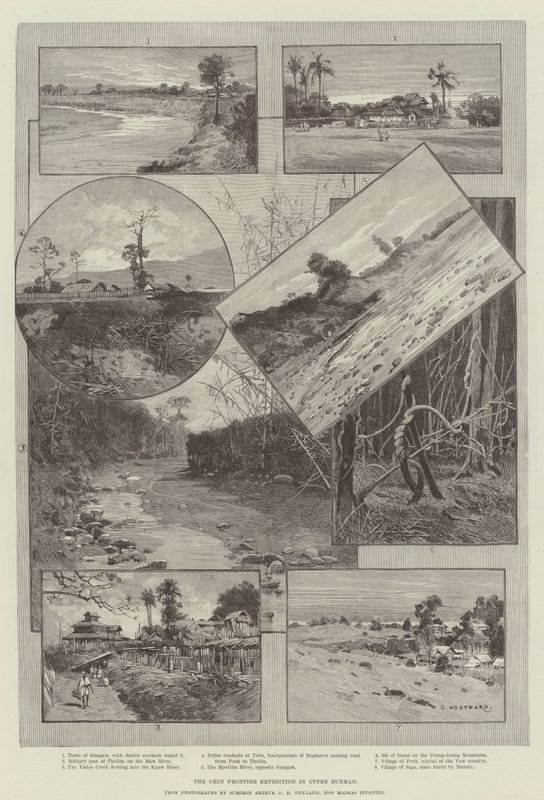 De Chin Frontier Expeditie in Boven-Birma door Charles Auguste Loye