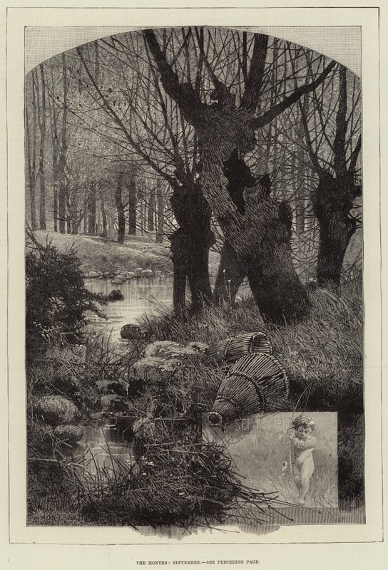 De maanden, september door Charles Auguste Loye